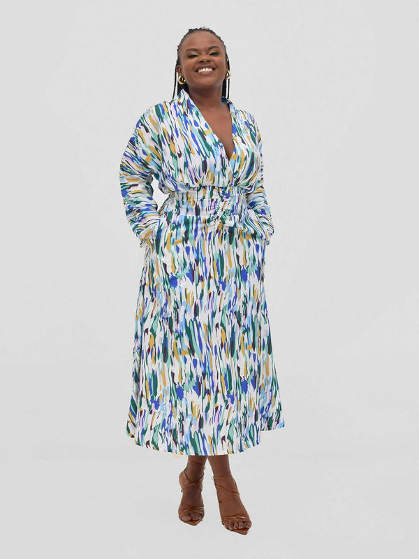 Stylish Sisters Moana Dress - Multicolored. - Shopzetu