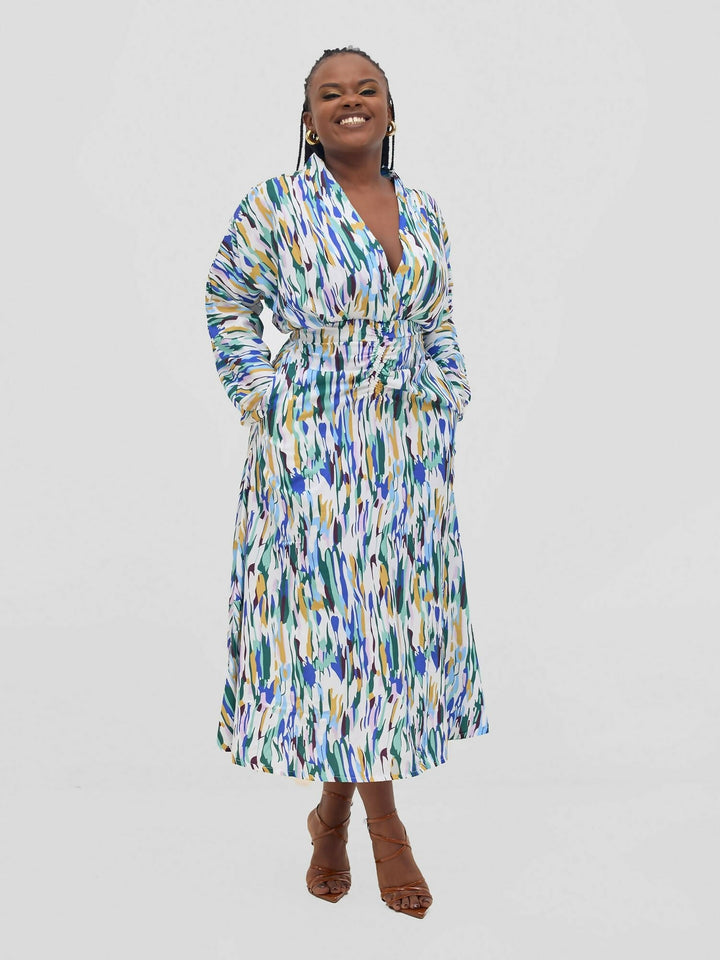 Stylish Sisters Moana Dress - Multicolored. - Shopzetu
