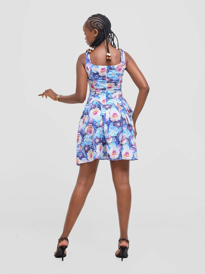 Stylish Sisters Summer Dress - Multicolored - Shopzetu